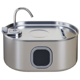 PawHut 246 oz./7L Stainless Steel Cat Water Fountain with Filters, Ultra-Quiet Pump, for Cats, Dogs & Multi-Pet Homes PawHut 246 oz./7L Stainless Steel Cat Water Fountain with Filters, Ultra-Quiet Pump, for Cats, Dogs & Multi-Pet Homes